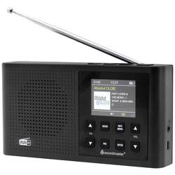 soundmaster DAB165SW DAB165SW kapesní rádio, DAB+, FM, s akumulátorem, černá