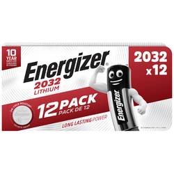 Energizer knoflíkový článek CR 2032 3 V 12 ks 240 mAh lithiová Knopfzelle