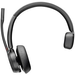 HP Inc. Voyager 4310 USB-A Headset +BT700 Dongle Sluchátka On Ear Bluetooth®, 77Y91AA, mono, černá, Potlačení hluku