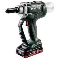 Metabo NP 18 LTX BL 5.0 aku nýtovací pistole 18 V LiHD , 619002800, vč. 2x aku, vč. příslušenství, kufřík