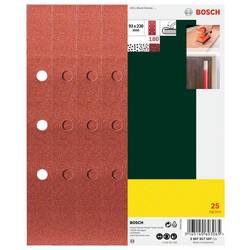 Bosch Accessories 2607017107 brusný papír s otvory Zrnitost 180 (d x š) 230 mm x 93 mm 25 ks