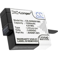 CS Cameron Sino GDB501MX akumulátor do kamery Náhrada za orig. akumulátor 3661169, AABAT-001, AHDBT-501 3.85 V 1250 mAh