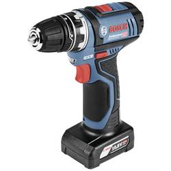 Bosch Professional MP GSR 12V-15 FC aku vrtací šroubovák 12 V Li-Ion, 06019F6006, vč. 2x aku, vč. nabíječky, kufřík