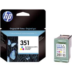 HP Ink 351 originál azurová, purppurová, žlutá CB337EE Inkousty