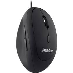 Perixx Perimice-519 ergonomická myš USB optická černá 6 tlačítko 1600 dpi ergonomická