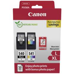 Canon Ink PG540L/CL541XL Photo Value Pack originál kombinované balení černá, azurová, purppurová, žlutá 5224B012