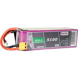 Hacker 95100531 akupack Li-Pol (modelářství), 18.5 V, 5100 mAh, články 5, 20 C, Softcase, XT60