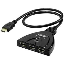 SpeaKa Professional SP-HDSW-200 3 porty HDMI přepínač UHD 7680 x 4320 Pixel