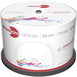 Primeon 2761105 CD-R 80 700 MB 50 ks vřeteno s potiskem