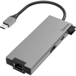 Hama USB-C® dokovací stanice Vhodné pro značky (dokovací stanice pro notebook): univerzální vč. funkce nabíjení, napájení USB-C®