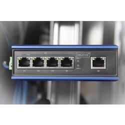 Digitus DN-651120 průmyslový ethernetový switch 10 / 100 / 1000 MBit/s IEEE 802.3af (12.95 W), IEEE 802.3at (25.5 W)