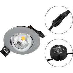 EVN S061502 S061502 LED vestavné svítidlo, LED, 6 W, chrom