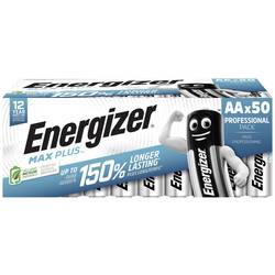 Energizer Max Plus tužková baterie AA alkalicko-manganová 1.5 V 50 ks