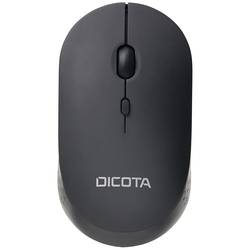 Dicota SILENT V2 optická drátová myš, bezdrátový, 3 tlačítko, 800 dpi, 1200 dpi, 1600 dpi, černá