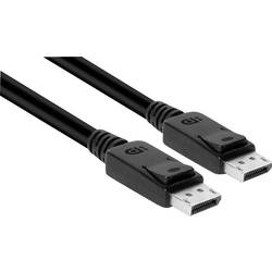 club3D DisplayPort kabel Konektor DisplayPort, Konektor DisplayPort 2.00 m černá CAC-2068 samozhášecí, 8K UHD Kabel DisplayPort