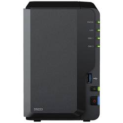 Synology DiskStation DS223 skříň pro NAS server 0 GB 2 Bay přední USB 3.0 konektor, hardware a software Synology® , hardwarové šifrování, vč. cloudových