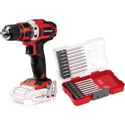 Einhell Power X-Change TE-CD 18/40 Li 1855565+2936800 aku vrtací šroubovák 18 V Li-Ion vč. 16dílné sady bitů, bez akumulátoru, bez nabíječky