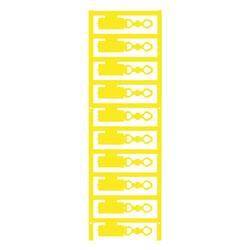 Weidmüller 1018190000 DMC 12/27 MC NE GE značení kabelů Druh montáže: přichycení sponami Potisknutelná plocha: 12 x 27 mm žlutá Počet markerů: 50 50 ks