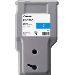 Canon Ink PFI-207C originál azurová 8790B001