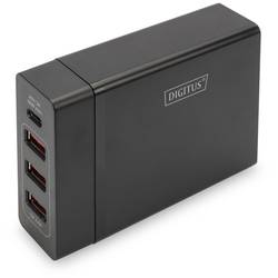 Digitus DA-10195 USB nabíječka 72 W do zásuvky (230 V) Výstupní proud (max.) 10200 mA USB-C®, USB A Počet výstupů: 4 x USB Power Delivery (USB-PD)