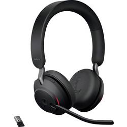 Jabra Evolve2 65 MS Sluchátka On Ear Bluetooth®, 26599-999-999, stereo, černá