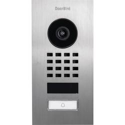 DoorBird D1101V Unterputz Wi-Fi, LAN domovní IP/video telefon venkovní jednotka, Nerezová ocel V2A (s práškovým nástřikem), 423866782