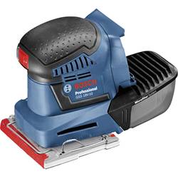 Bosch Professional GSS 18V-10 06019D0202 Akumulátorová vibrační bruska bez akumulátoru, kufřík 18 V 101 x 113 mm, 115 x 140 mm, 107 x 115 mm Počet přibalených