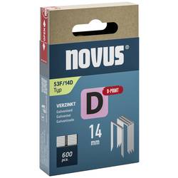 Novus Tools 042-0793 svorky z plochého drátu Typ 53F 600 ks Rozměry (d x š x v) 14 x 11.3 x 14 mm