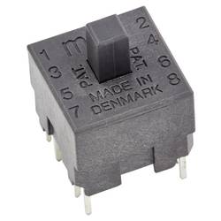 MEC Unimec Series, 1545109 spínač, 120 V, 250 mA, 1 ks