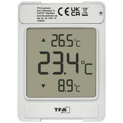 TFA Dostmann Digitales Fensterthermometer WINDOO okenní teploměr šedá