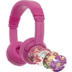 onanoff BuddyPhones® Sluchátka On Ear Bluetooth®, kabelová, BT-BP-PLAYP-PINK, růžová