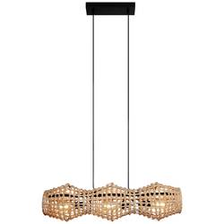 ECO-Light CAPELLA 9520 S3 RT závěsné světlo E27 Rattan, přírodní