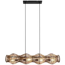 ECO-Light BAMBOO 9510 S4-D BA závěsné světlo E27 bambusová, hnědá