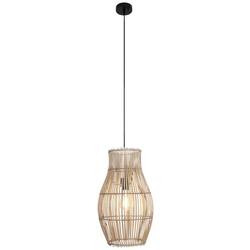 ECO-Light BAMBOO 9510 S1-H BA závěsné světlo E27 bambusová, přírodní