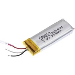 Renata ICP621333HPMT speciální akumulátor Prismatisch s kabelem Li-Pol 3.7 V 270 mAh