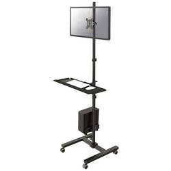 Neomounts FPMA-MOBILE1700 1 ks Pojízdný vozík na PC/monitor 25,4 cm (10) - 81,3 cm (32) černá nakláněcí, otočný, naklápěcí