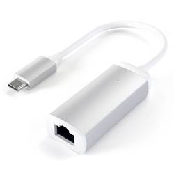 Satechi USB-C® adaptér [1x USB-C® zástrčka - 1x RJ45] ST-TCENS