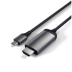 Satechi USB-C® / HDMI kabel Zástrčka HDMI-A, USB-C ® zástrčka 1.8 m vesmírná šedá ST-CHDMIM 4K UHD Kabel pro displeje USB-C®