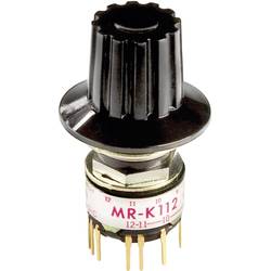 NKK Switches MRK112-A MRK112-A otočný spínač 125 V/AC 0.25 A Počet pozic přepínače 12 1 x 30 ° 1 ks