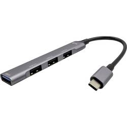 i-tec I-TEC USB-C Metal HUB 4 Port passive USB kombinovaný hub