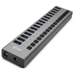 i-tec I-TEC USB 3.0 Charging HUB 16 Port USB kombinovaný hub šedá