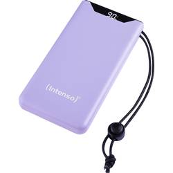 Intenso F10000 powerbanka 10000 mAh Quick Charge, Dodávka energie Li-Pol USB-A, USB-C® nachová Indikátor stavu