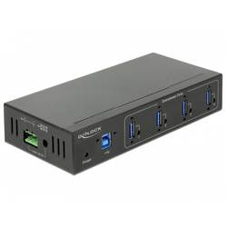 Delock 63309 4 porty USB 3.0 hub černá