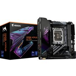 Gigabyte Z890I AORUS ULTRA Základní deska Socket (PC) #####Intel® 1851 Tvarový faktor Mini-ITX Čipová sada základní desky Intel® Z890