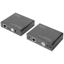 Digitus DS-55505 HDBaseT Extender (přijímač) přes síťový kabel RJ45 100 m