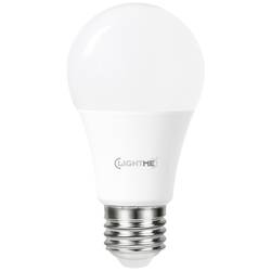 LightMe LM85165 LED Energetická třída (EEK2021) F (A - G) E27 klasická žárovka 4.8 W = 40 W teplá bílá (Ø x v) 60 mm x 115 mm se snímačem denního světla 1 ks