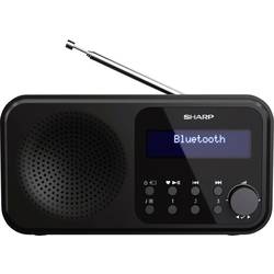 Sharp DR-P420 DR-P420BK stolní rádio, DAB+, DAB, FM, Bluetooth, USB, černá