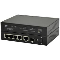 KTI KGS-0601-4HP průmyslový ethernetový switch, 6 portů, 10 / 100 / 1000 MBit/s