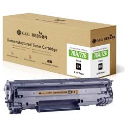 G&G Toner náhradní HP 78A kompatibilní černá 2100 Seiten Reborn remanufactured 21224