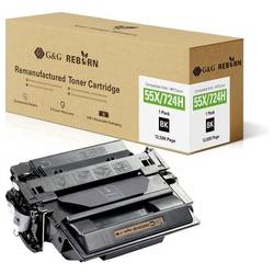 G&G Toner náhradní HP, Canon 55X kompatibilní černá 12500 Seiten Reborn remanufactured 21223